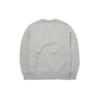 MLB Base Logo Sweatshirts Unisex Gray Crew Neck Moderate Regular 3AMTB0221-07MGS