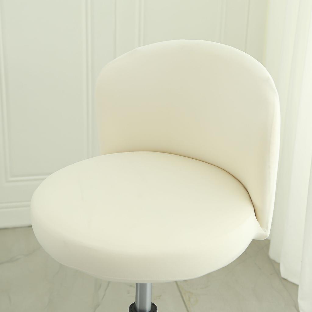 Universal Arc-shaped Chair Cover Cushion Backrest Computer Office Negotiation Meeting Seat Cover Milk Tea Shop Chair Stool