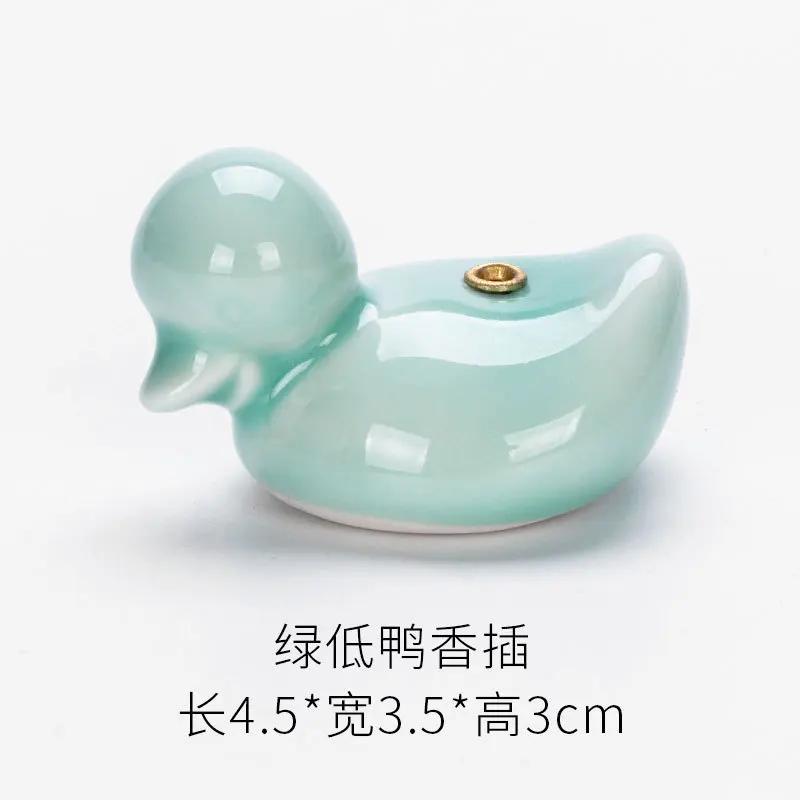 Räucherstäbchenhalter im japanischen Stil Haushalt Niedliche Tier Räucherstäbchenhalter Aromastäbchen Heimdekoration Ornamente Räuchergefäß