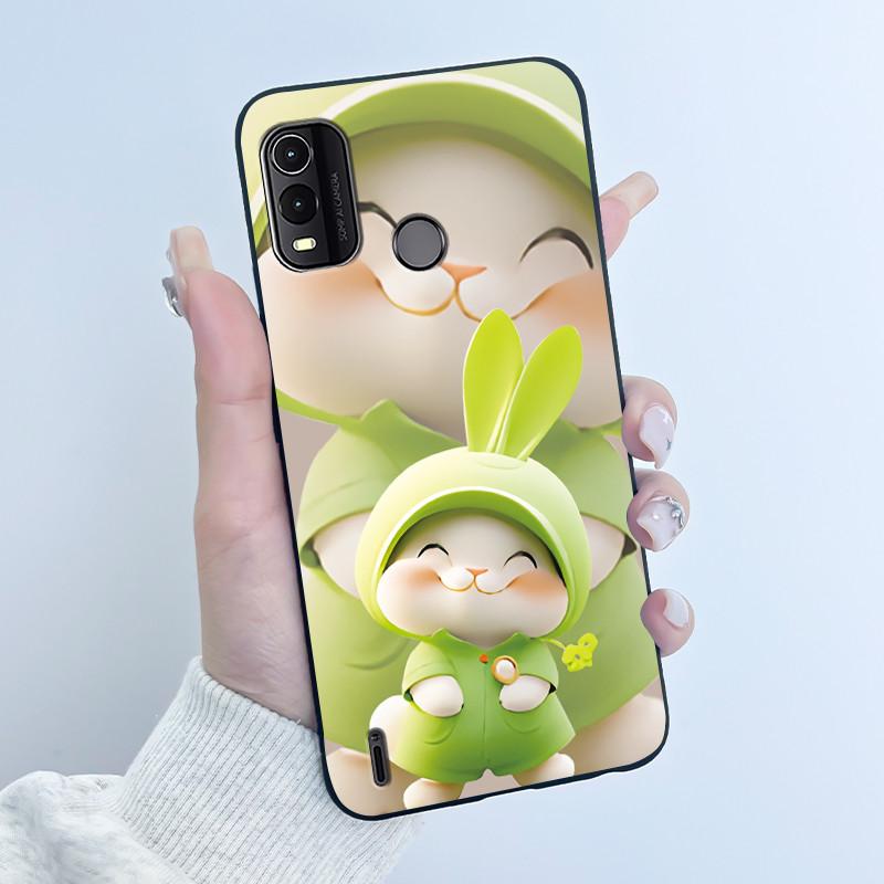 Phone Case For Nokia G11 Plus Matte Black Casing Soft Silicone Ultra Thin Slim Cover Aesthetic Luxury Cute Cool Boys Girls Shell