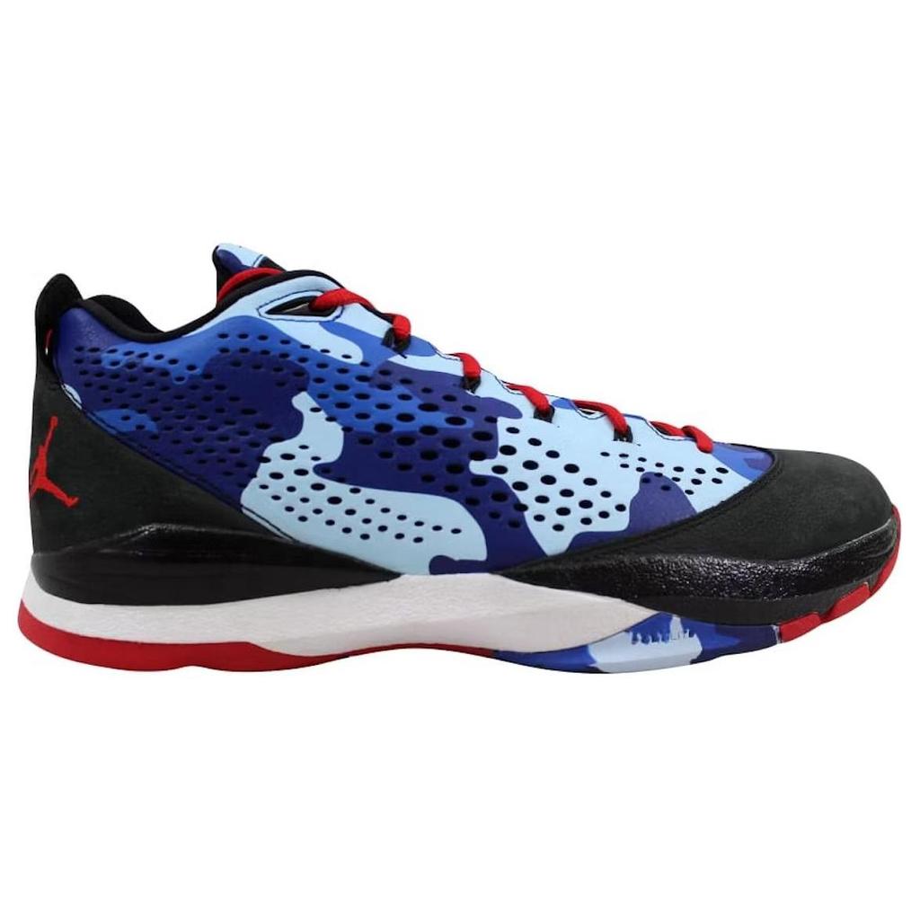 Jordan CP3.VII Black Sport Red Chambray Blue Game Royal 616805-012