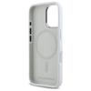 Karl Lagerfeld Klhmp16Sscmkmpch Iphone   16 6,1 Biały/White Hardcase Silicone Initial Metal Logo Magsafe