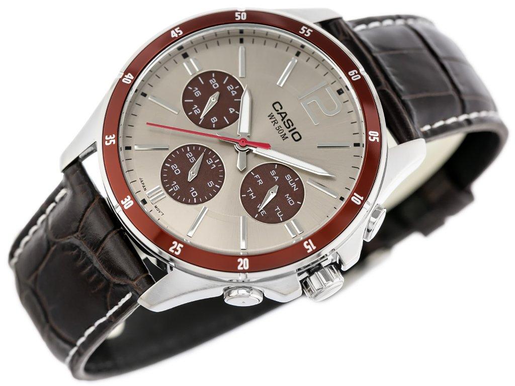 HERRENUHR CASIO MTP-1374L-7A1V (zd064c) + BOX