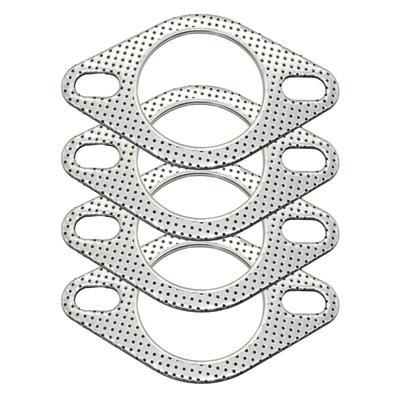 Funriche Muffler Gaskets, Set of 4, Muffler Flange Gasket for Motorcycles and Cars, 0.1