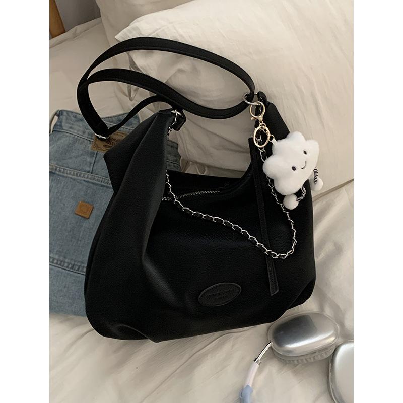 Korean Tote Bag High-end Sense Large-capacity Women's Backpack 2025 New Simple and Versatile Shoulder Messenger Bag