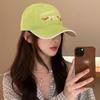 Baseball Cap Women's Spring and Summer Sweet Versatile Sun Hat Showing Face and Small Duckling Cap Big Head Circumference