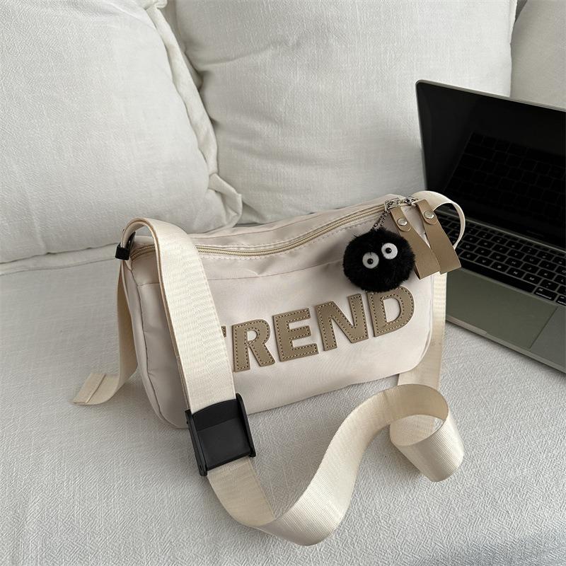 

Новый рюкзак Starburst для мужчин, сумка кроссбоди с алфавитом, водонепроницаемая поясная сумка, женская, большой вместимости, на плечо, кроссбоди, спортивный трендовый бренд With pendant белый