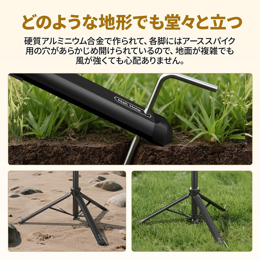 Ulanzi Light Stand for Ball 5kg Load Aluminum ABS Easy To Storage Bag Compatible with Strobe Ring Video COB and Compatible with and Action Cameras