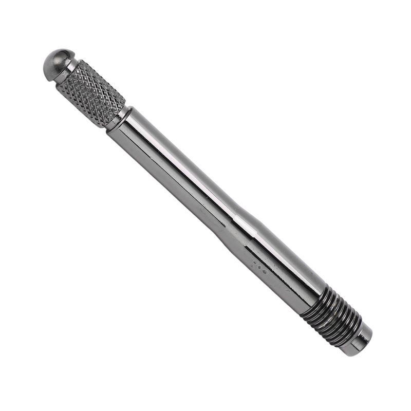 Wheel Rim Stud Pin Tire Change Pin Wheel Tool Wheel Alignment Pin Precision Threads Tight Grip Knurled End for Vehicle