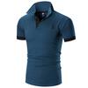 10 Colori Qualità di Marca Cotone Polo Uomo Ricamo Polo Camicia Giraffa Uomo Casual Patchwork Top Maschili