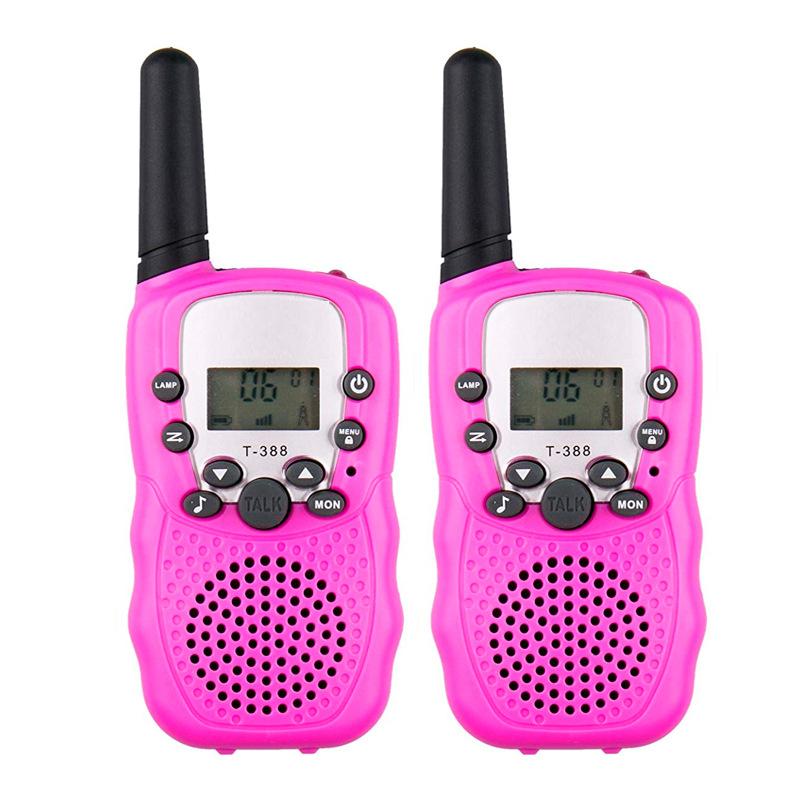 Handheld Walkie Talkie 2PCS Kids Walkie Talkie 3KM Mini Toy Walkie Talkie Toys for Kids Birthday Gift