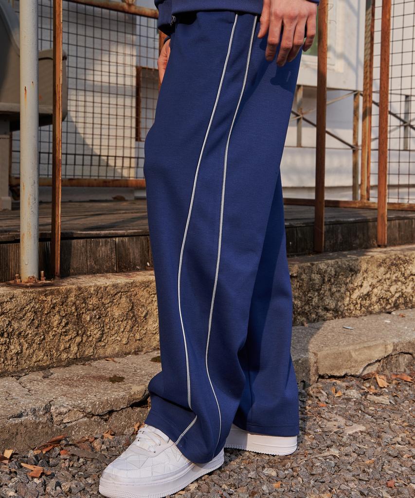 GALEX Sideline Wide Track Pants Blue Ga5550 Bl