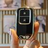 Kinotaka TPU Smart Key Case for Honda Cars, 2 Buttons, New Fit (February 2020