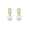 French High-End Dangle Earrings: Light Luxury 925 Sterling Silver, Versatile Fashion Jewelry for Women.
