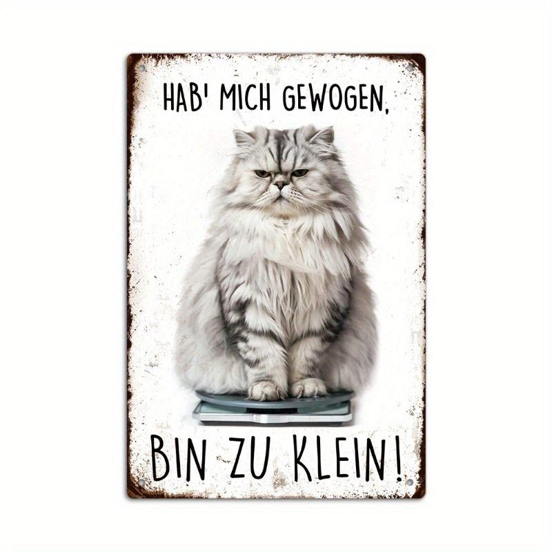 Retro Metal Animal Wall Art for Home Kitchen Farm Cafe Garden