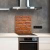 PANNELLO IN VETRO PER CUCINA 60x65 Mattone