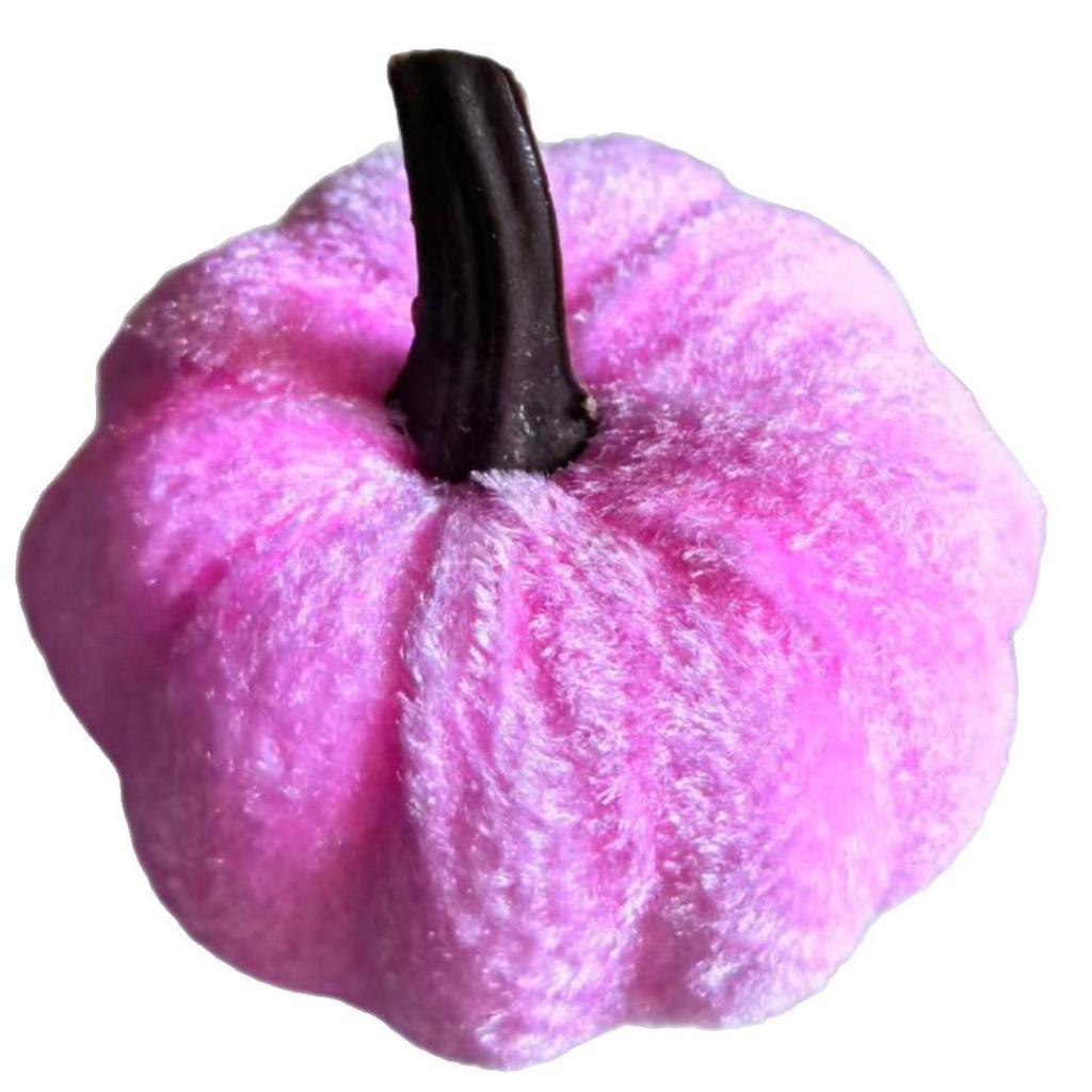 Βελούδινο Διακοσμητικό Κολοκύθας για την Ημέρα των Ευχαριστιών - Διακοσμητικό Τραπεζιού & Στήριγμα Φωτογραφίας