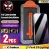 2Pack Dust Free Privacy Screen Protector for iPhone 16 17 15 14 13 12 11 Pro Max 13 12 Mini 11 Pro XR XS Max Film