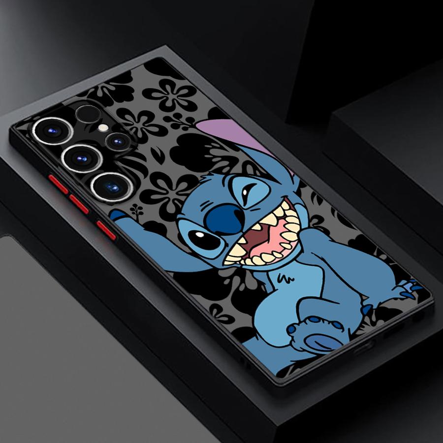 Blue Koala Stitch Case for Samsung Galaxy S26 S23 FE S22 S20 Note 20 10+ S21 S24 Plus S25 Ultra Funda Phone Cover
