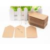 100pcs/Pack Retro Kraft Paper Handwritten Label Wide Arrowhead Shaped Notes Labels Paper Stationery