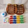 Pattern Cognitive Shape Matching Board Game Puzzle Board Color Recognition Toys  Thinking Training