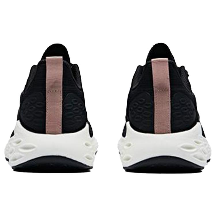 Anta Cushioning Slip Resistant Abrasion Resistant Low top Running Shoes Women's Black 12935588-1