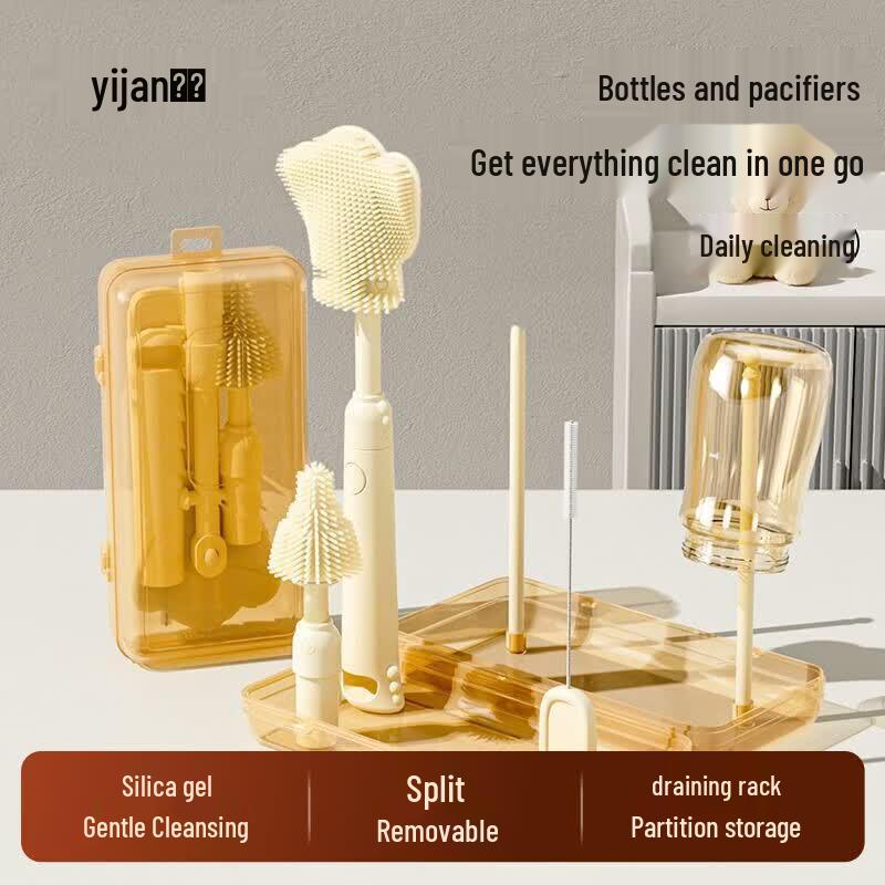 Yijan Baby Bottle Brush Portable Cleaning Set