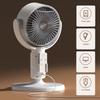 Standing Fan 180 Degree Manual Vertical Oscillating Fan Quiet Floor Fan with Remote Adjustable Height 5 Speeds 8H Timer for Home Bedroom