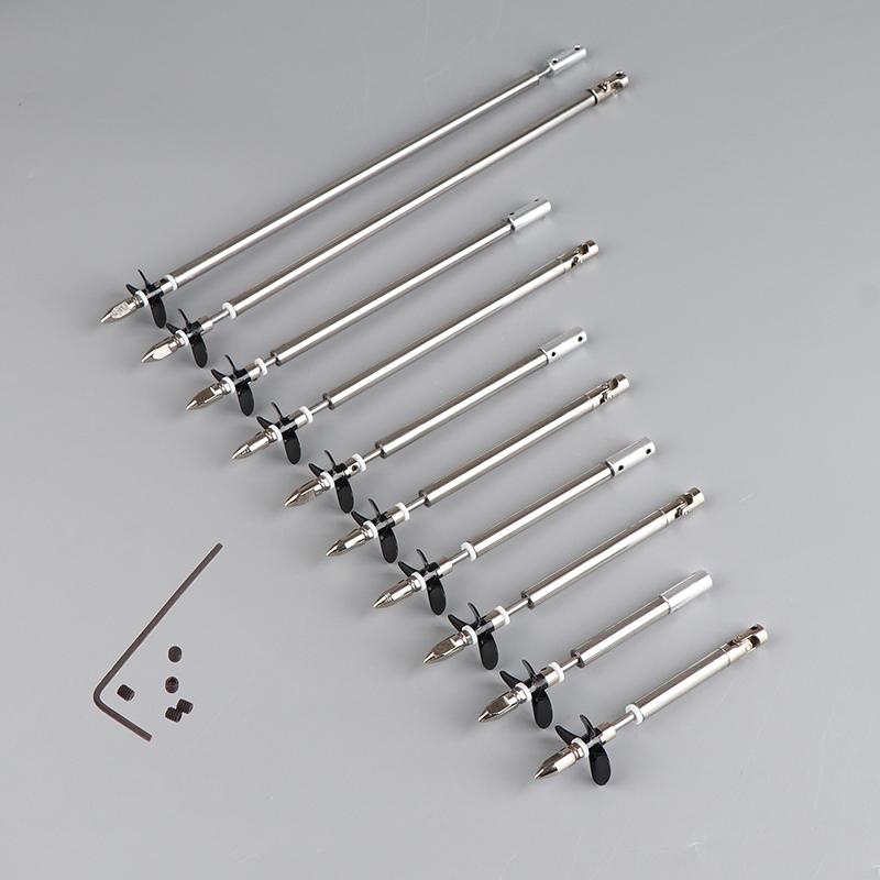 Innovative And Practical Three Blades Screw Joint Shaft Sleeve Prop Model Ship 4Mm Rc Boat Shaft Stainless Steel Drive Shaft