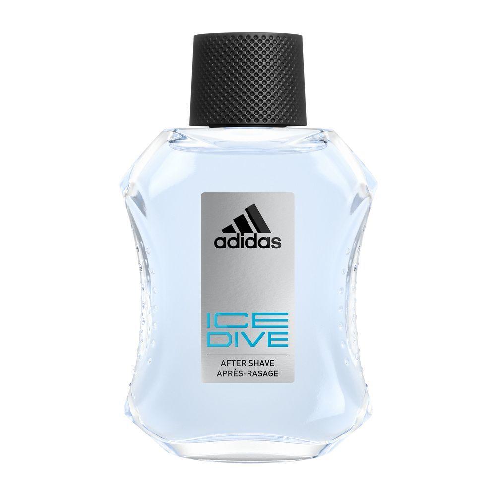 Adidas Ice Dive Invigorating Men's Aftershave Splash - 100ml Aromatic Fragrance