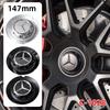 4 ADET 147mm C-1028 17028 Araba Jant Göbek Kapağı Rozet Logosu Mercedes Benz AMG G350 G500 G63 S680 GLS600 Aksesuarları İçin