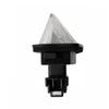 LED License Number Register Plate Light for Car Mitsubishi OUTLANDER XL CW Peugeot 4007 Citroen C-Crosser Lamp