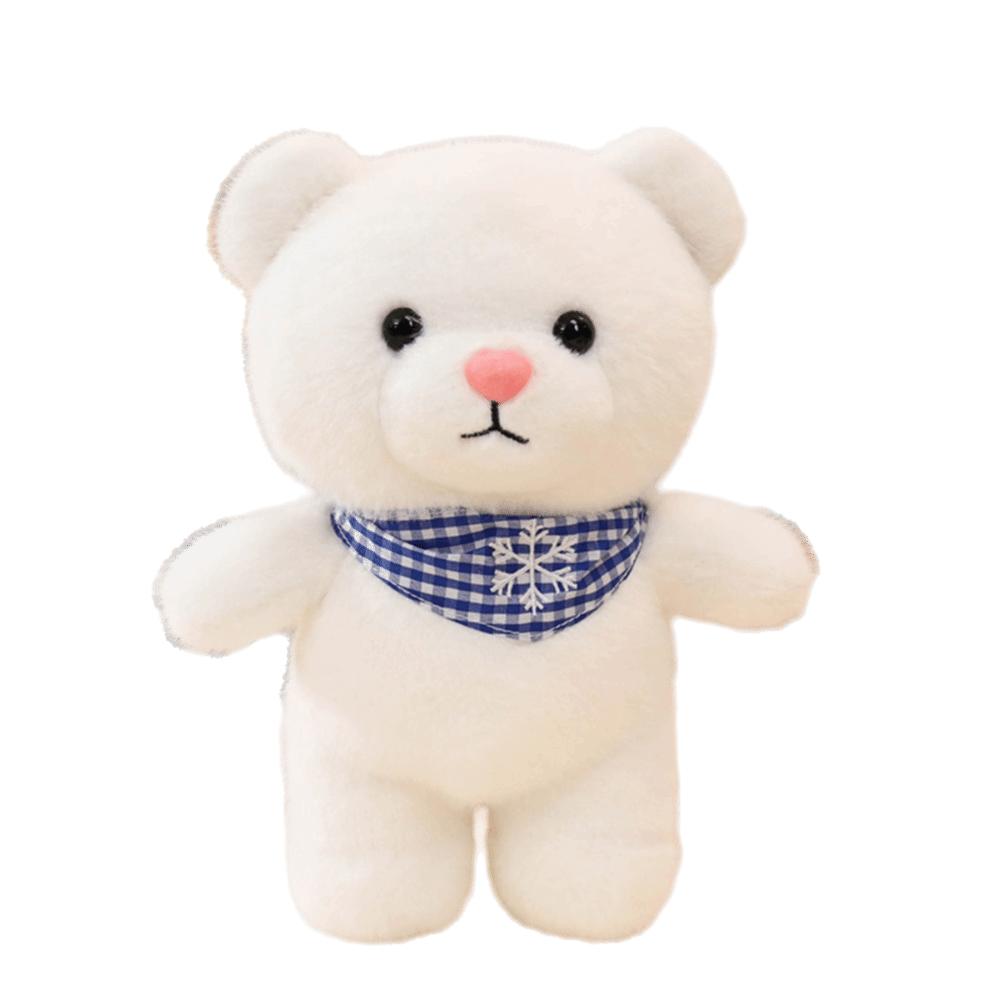 Little Animal Series Rabbit Plush Toys Soft Material Desktop Companion Kids Companion White bear