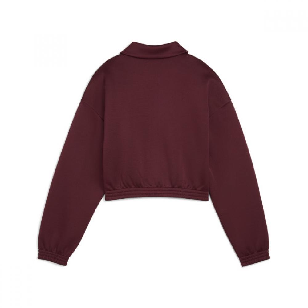 Puma Official Relax Cropped Track Jacket