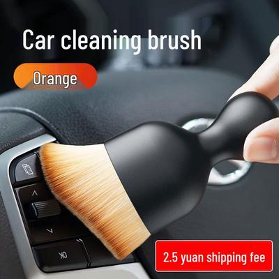 Car Interior Cleaning Brush: Vent, Crevice & Dust Removal Tool