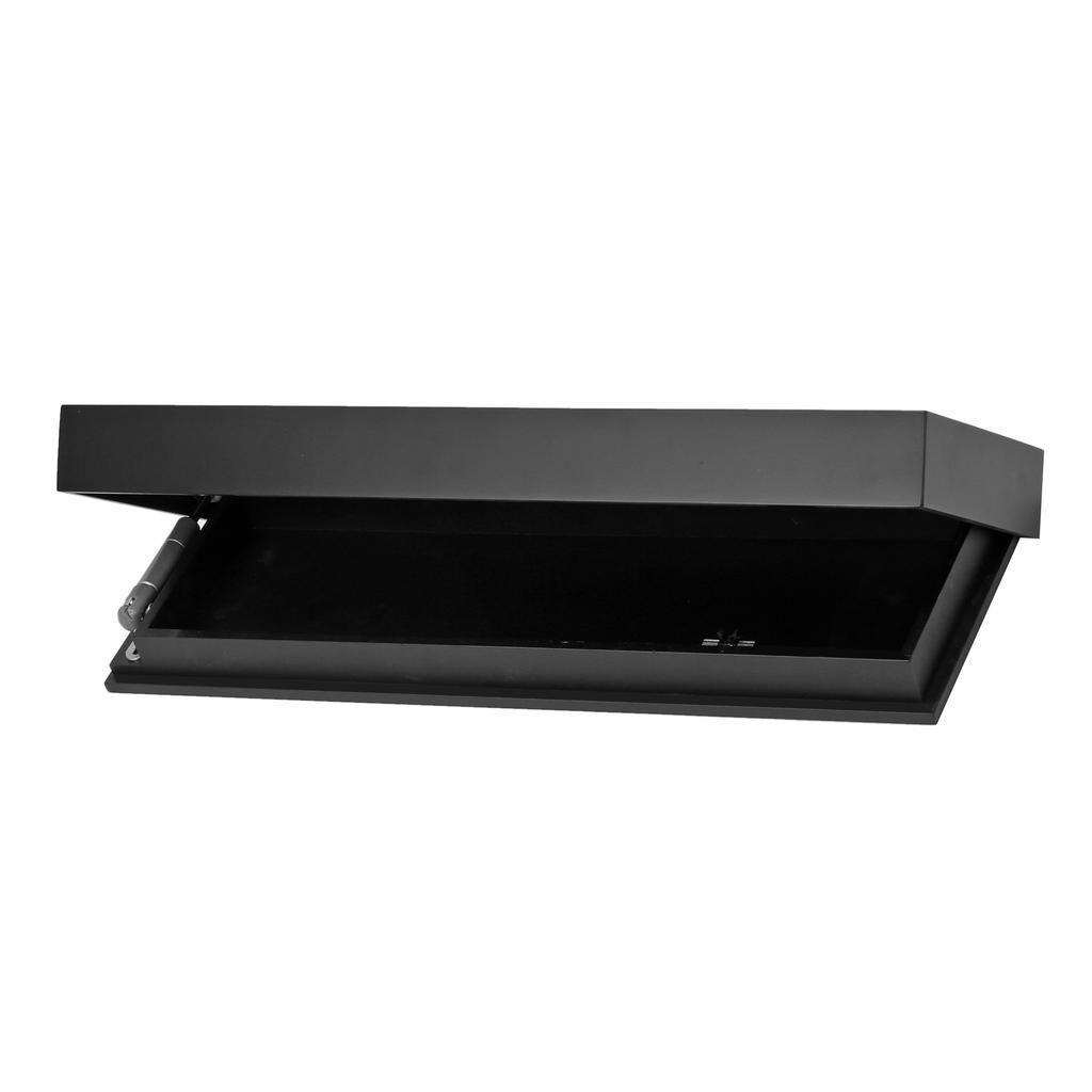 Solid Color Designer Shelf With Secret Compartment Concealed Floating Shelf Wall-Mounted Storage Solution Hidden Furniture