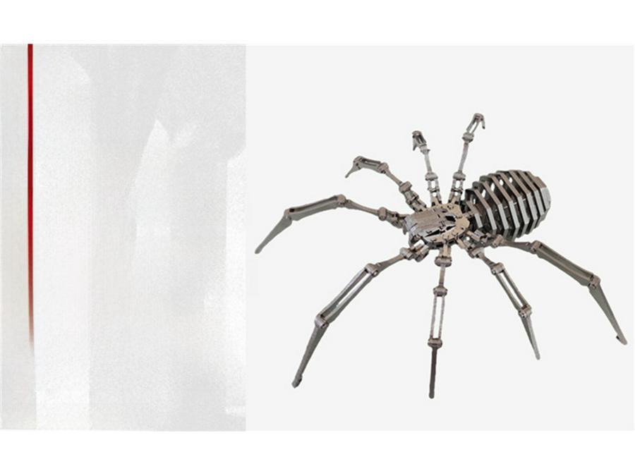 Spider King Plus 3D Metal Puzzle: Mechanical Insect Assembly Toy for Kids