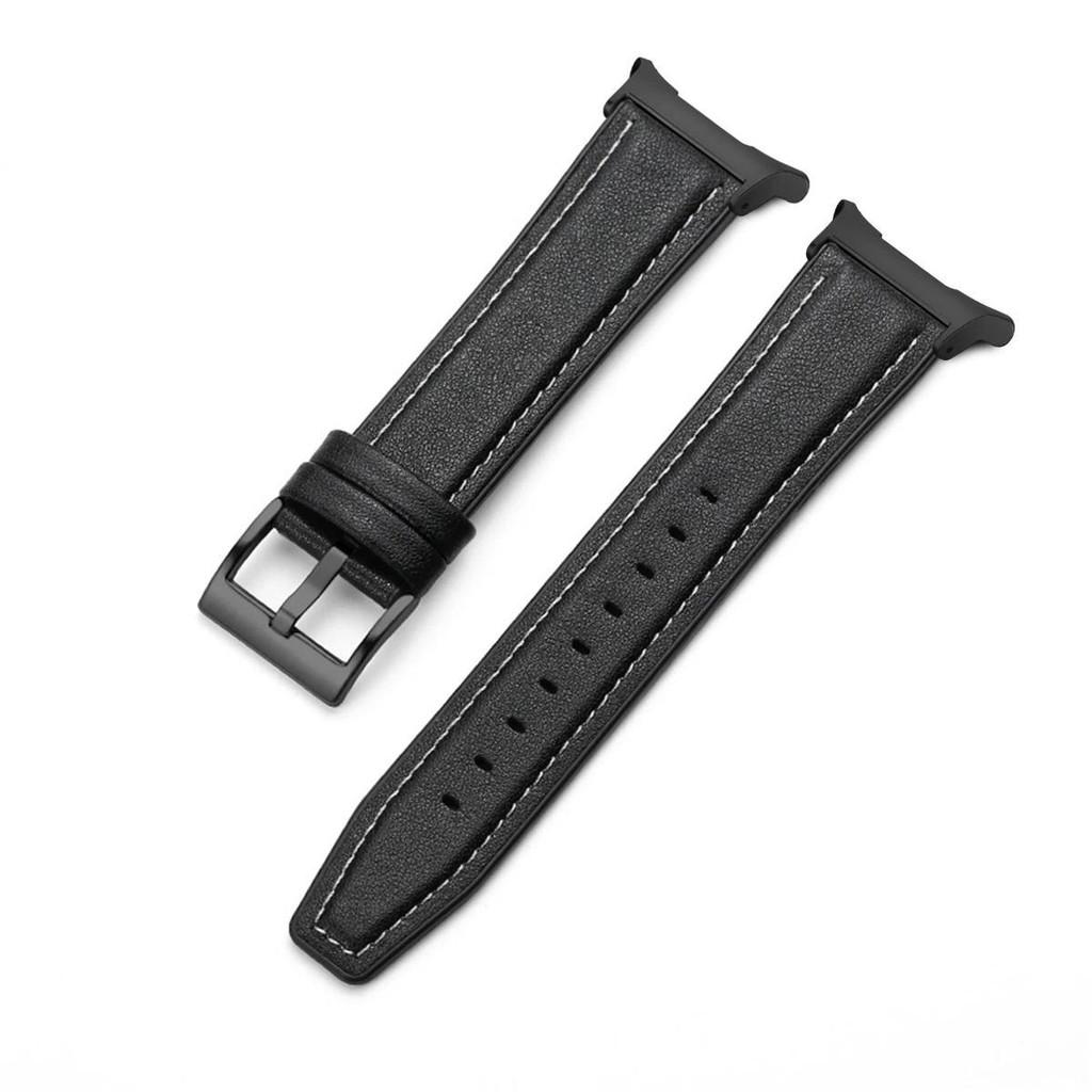 Leather Silicone Hybrid Strap for Samsung Galaxy Ultra(2025) Watch 8 40/44mm Smartwatch Band for Galaxy Watch Ultra 47mm 8Class