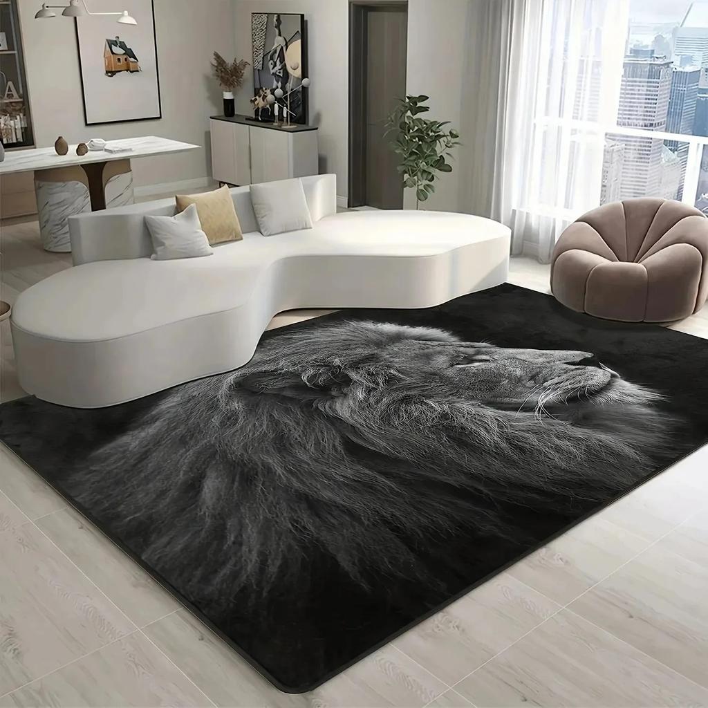 1PC Crane Pattern Kitchen Rugs Non-Slip Home Door Mats Pop Design Bathroom Rugs Bath Mat Carpet for Home Sink Laundry Decor