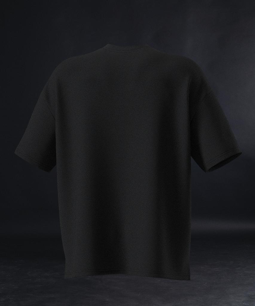 PHERMENON Essential Oversized Short Sleeve - Black
