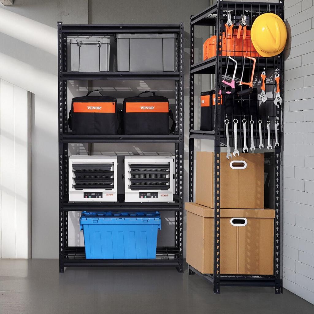 Storage Shelves 5 Tier Adjustable Heavy Duty Garage Shelving Unit 2000 lbs
