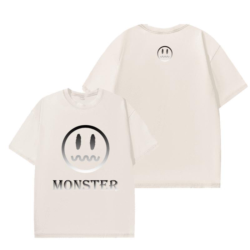 Vintage Classic Radiohead Tees North America Tour Rock Tshirt  Hip Hop Street Casual Top Sleeved Harajuku Streetwear Tops Tees