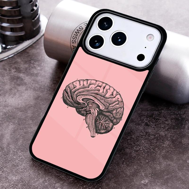 Medical Human Anatomy Phone Case for iPhone 17 16 15 Pro Max Air 14 13 12 11 Plus Shockproof Capa Cover