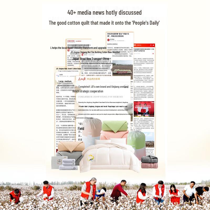 Jingdong Ajindo 100% Xinjiang Cotton Quilt