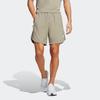 Adidas Hiit Base Training Shorts With Plain Logo and Elastic Waist Men Bottoms Pebble-Silver-Gray IB7911