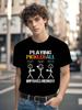 Funny Tshirt Funny Pickleball Graphic Tshirt - Playing Pi...