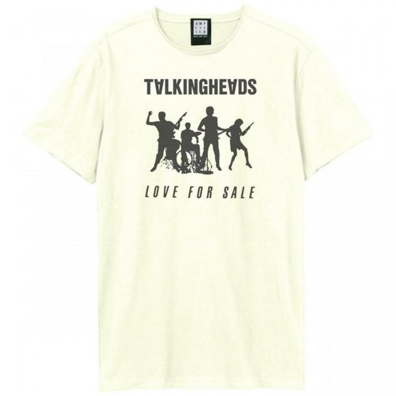 Amplified Unisex Adult Love For Sale Talking Heads T-Shirt S