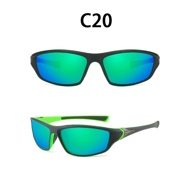 Men's Polarized Cycling Glasses: Windproof Mountain Bike Sunglasses with Night Vision for Outdoor Adventures
