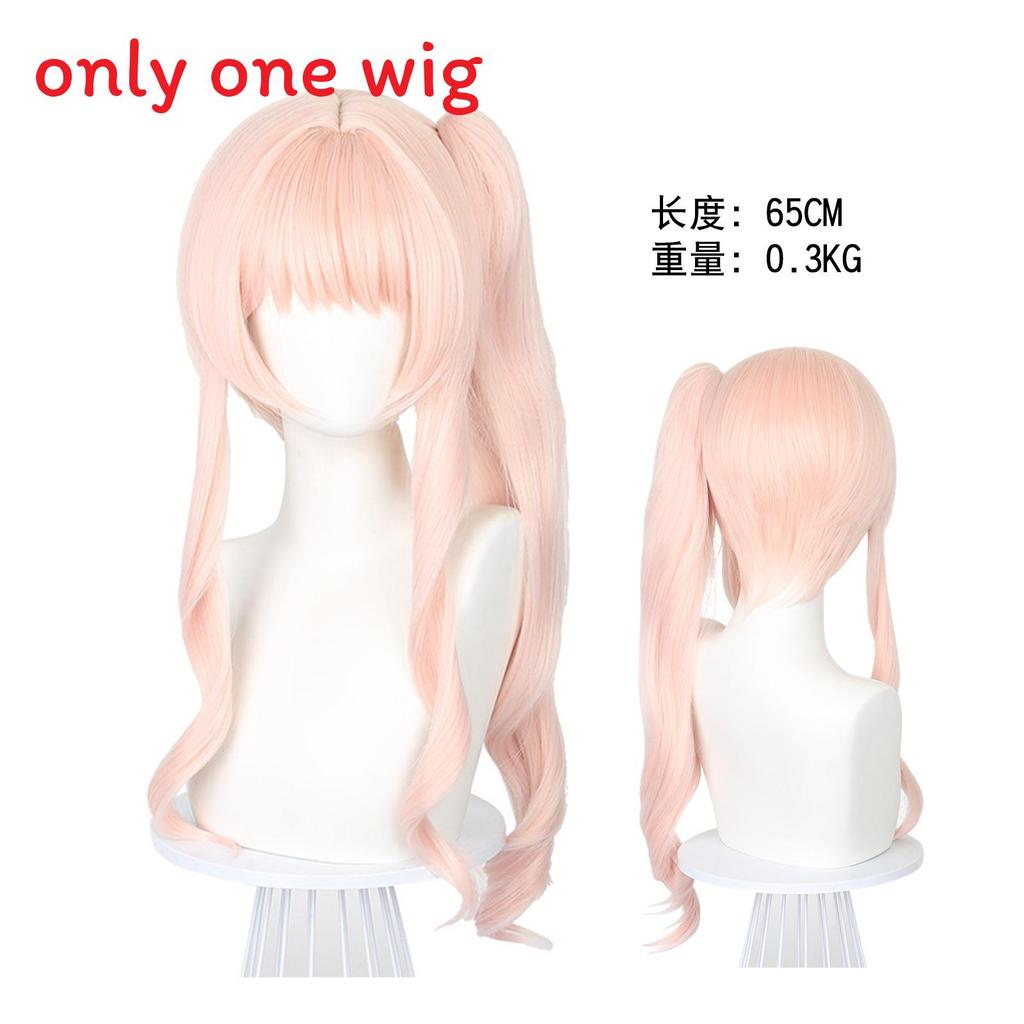Костюм для косплея Akiyama Mizuki из Project Sekai Colorful Stage из полиэстера для аниме-ролевых игр Wig,One Size