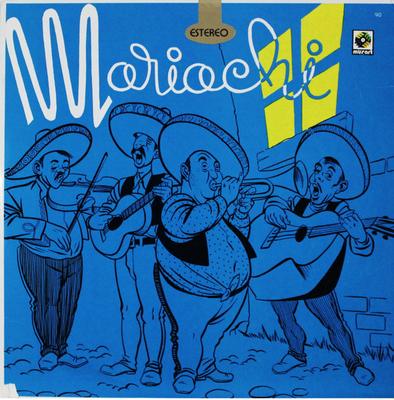 LP Record MARIACHI MEXICO - Mariachi ED90 Musart Mexico Latin Used